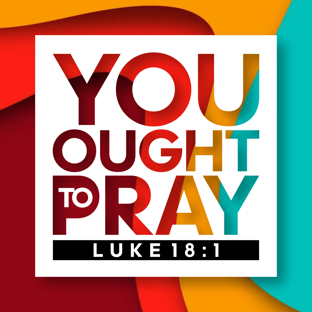 You Ought to Pray cover image