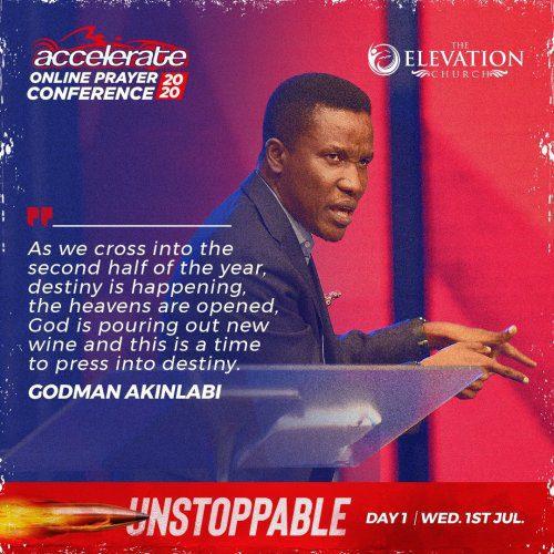 Your Elevation Today - Pressing Into Destiny (Accelerate Recap) cover image