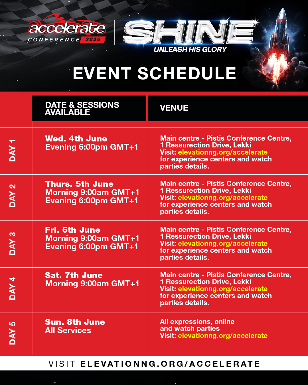 Accelerate DP 2025 Event Schedule 2-min