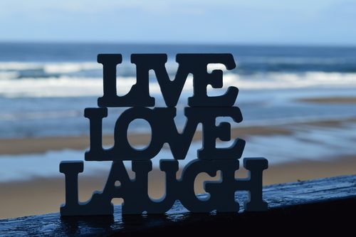 LIVE, LOVE, LAUGH